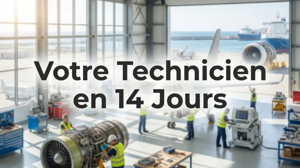 Un technicien de maintenance qualifié dans une usine moderne, illustration du service du cabinet de recrutement à Marseille.